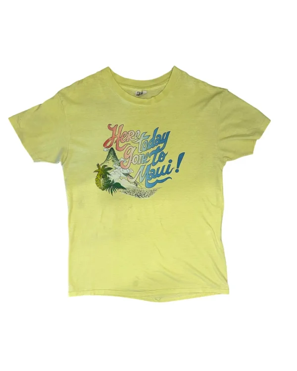 Light yellow  T SHIRT